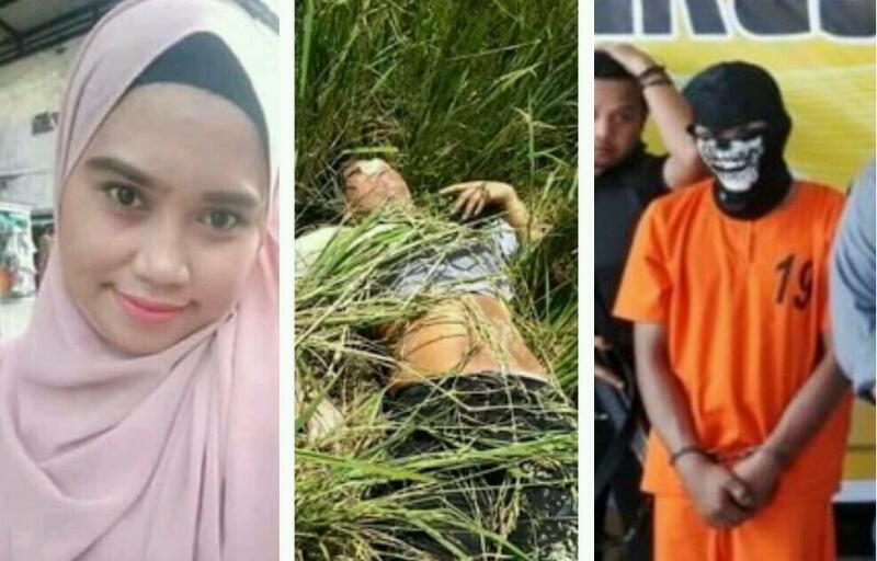 SADIS....Mahasiswi Cantik Mini Suryani Tewas Dibunuh Pacarnya di Sawah