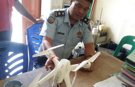 WOW...Ada yang Terbangkan Drone untuk Kirim Paket Narkoba ke LP Tanjung Gusta...