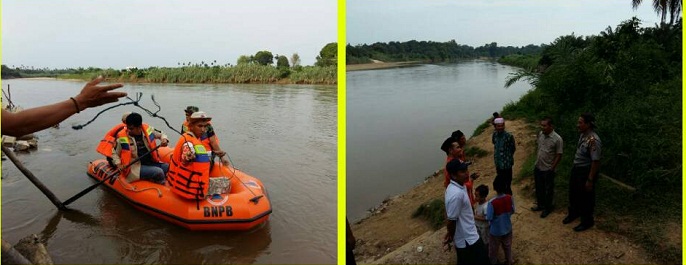 Berniat Tolong Teman, Pedagang Sate Tenggelam di Sungai