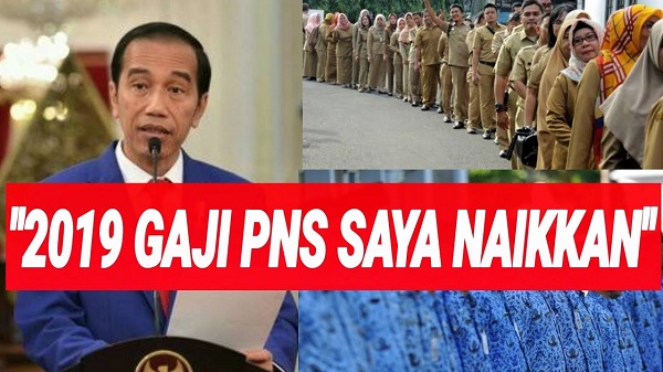 POLITIS, Pemerintah Jokowi Sudah Gembar-gembor Rapel Gaji PNS April 2019, Ternyata  PP Nya Belum Ada...