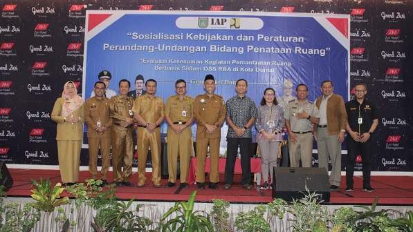 Dinas PUPR Dumai  Sosialisasi Kebijakan Dan Peraturan  Bidang Tata Ruang