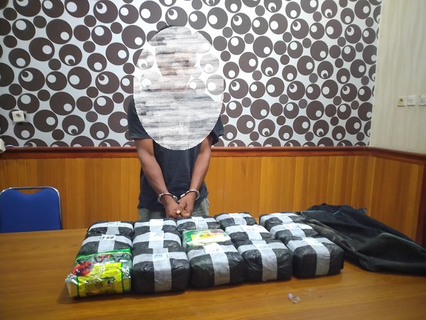 Polda Riau Amankan 15 Kilogram Sabu di Kapal Nelayan  di Jangkang Bengkalis