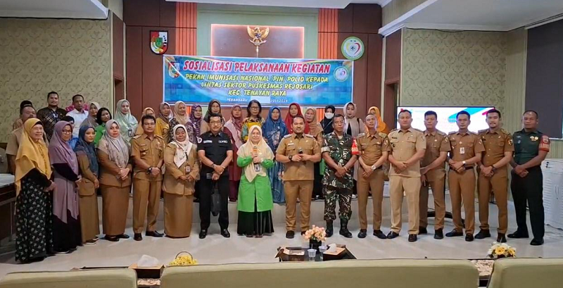 Sebanyak 9.500 anak di Tenayan Raya jadi target PIN Polio 2024