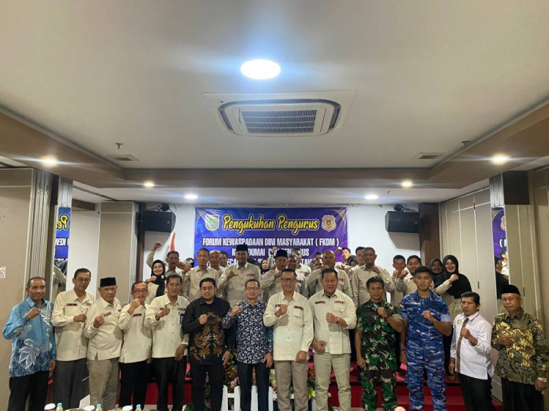FKDM Tingkat Kota dan Kecamatan Sekota Dumai Resmi Dikukuhkan