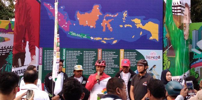 21 Oktober, Pemko Gelar Sepeda Nusantara, Katanya Program Presiden Jokowi 