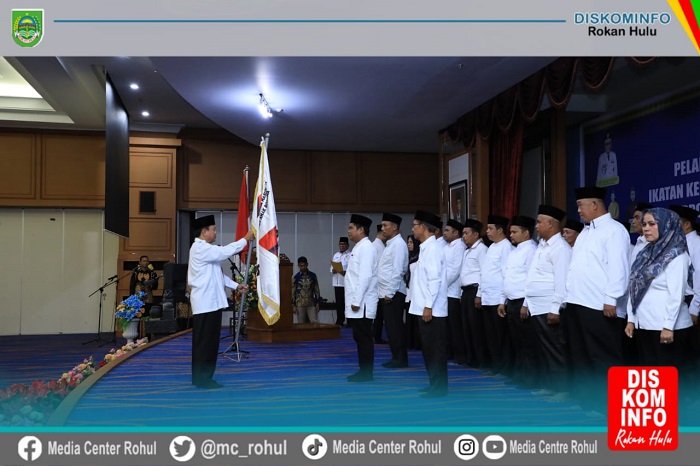 Pelantikan DPC Ikanas Kabupaten Rokan Hulu Masa Bakti 2023-2028