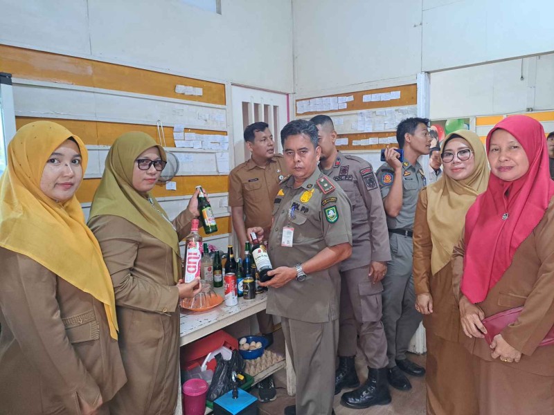 Tindak Lanjut Aduan Masyarakat, Pemkab Bengkalis Lakukan Pengawasan Penjualan Minuman Beralkohol