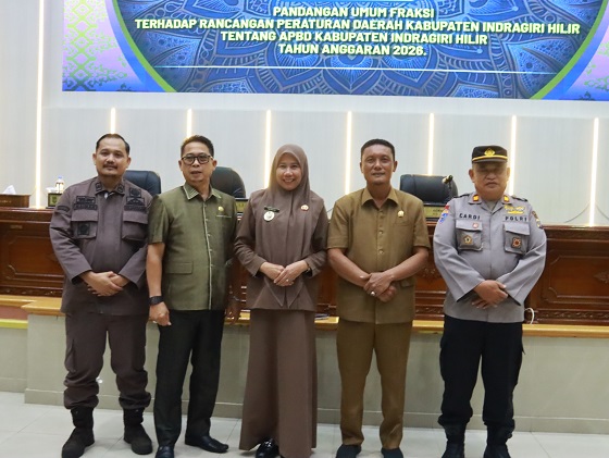 Wakil Bupati Inhil Yuliantini Hadiri Rapat Paripurna Ke-35 DPRD Bahas Rancangan Perda APBD 2026