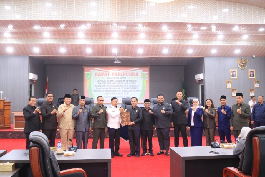 Perubahan APBD Meranti 2026 Disepakati, Bupati Asmar Minta Anggaran Tepat Sasaran