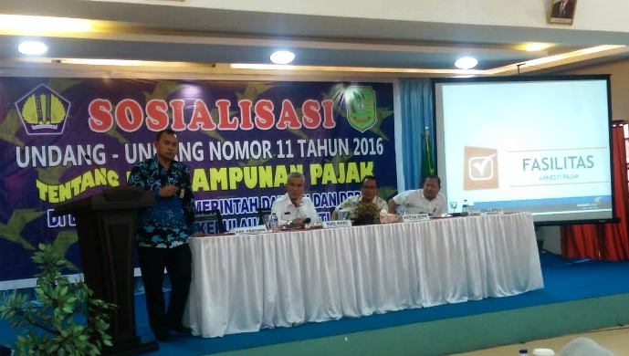 Wabup Said Hasyim Ajak Masyarakat Manfaatkan Kesempatan Tax Amnesty