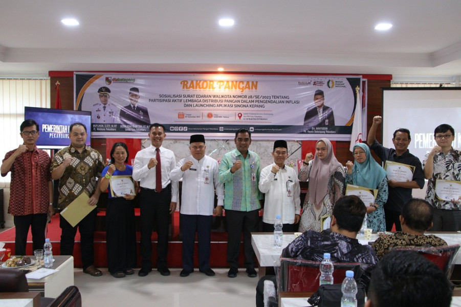 Pemko Pekanbaru Ajak Distributor Bahan Pangan Sinergi Kendalikan Inflasi