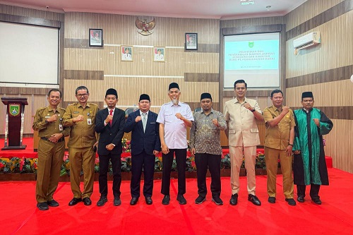 Babak Baru BUMD PT. Pembangunan Dumai, Wako H Paisal Lantik Komisaris dan Direktur Baru