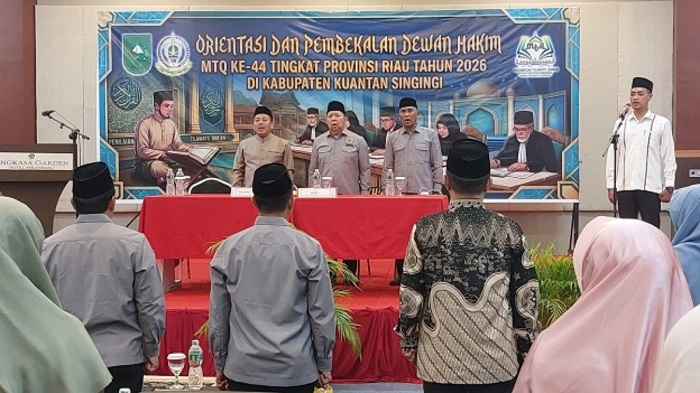LPTQ Beri Pembekalan dan Orientasi Dewan Hakim MTQ Provinsi Riau