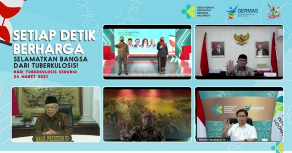 Asisten III Riau Ikuti Puncak Peringatan Hari Tuberkulosis Sedunia Tahun 2021 Secara Virtual