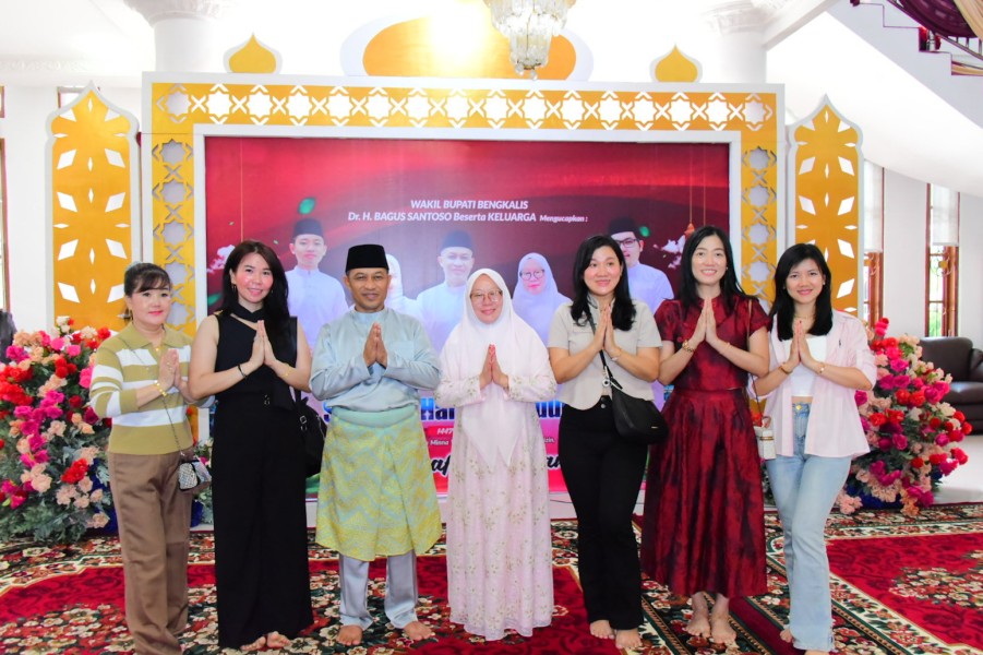 Open House Wabup Bengkalis Jadi Simbol Harmoni, Satukan Pejabat dan Warga Lintas Etnis