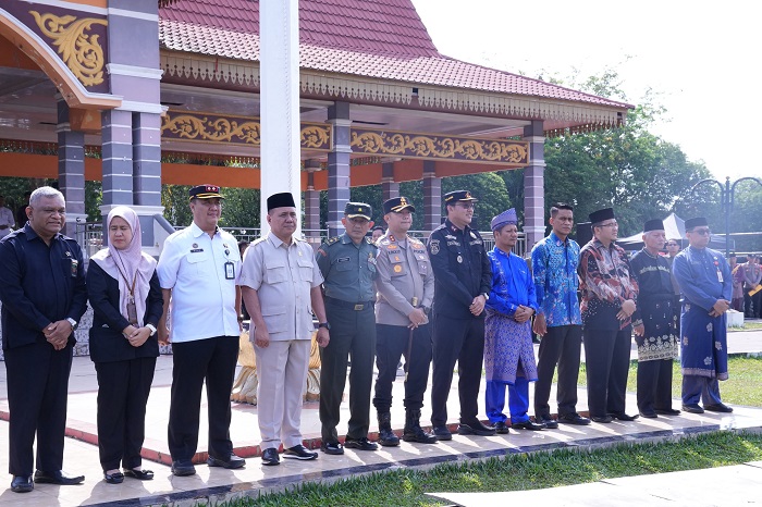 Polres Kuansing dan Tokoh masyarakat Deklarasi Damai di Pangan Limuno Teluk Kuantan