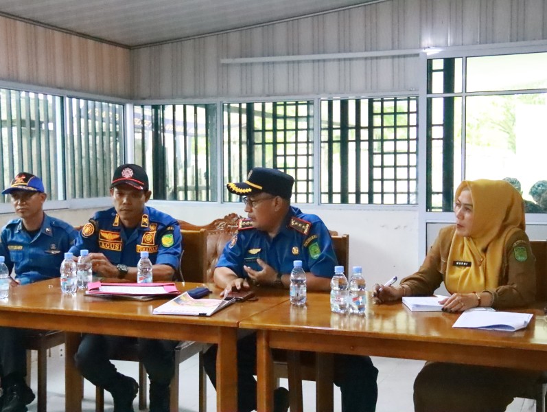 DPKP Inhil Sosialisasikan APAR di Diskominfopers, Tekankan Kesiapsiagaan Cegah Kebakaran