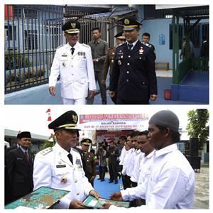Wabup Said Hasyim Hadiri Pemberian Remisi Narapidana di Rutan Selatpanjang
