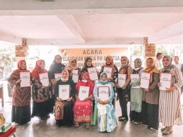 Keren! Dari 27, 13 Ketua RT dan RW di Kampung Bandar Dijabat Kaum Ibu