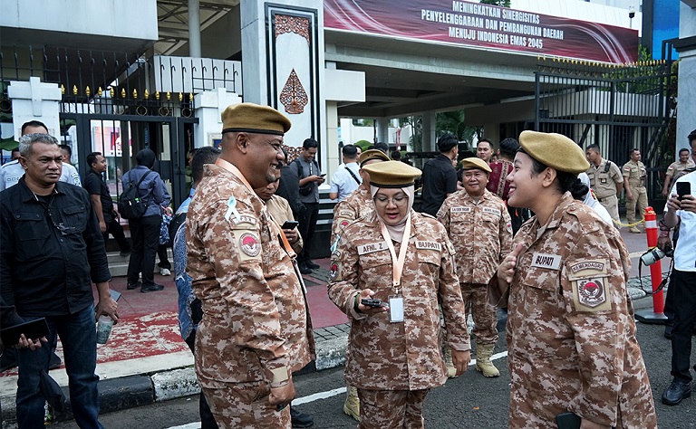 Bupati dan Wakil Bupati Siak Ikut Retret di Jatinangor, Ini Penampakannya...