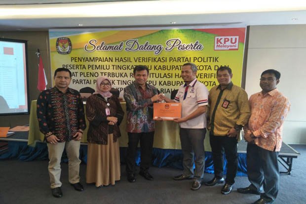 SELAMAT...Pleno KPU, Perindo Riau Lolos 100 Persen