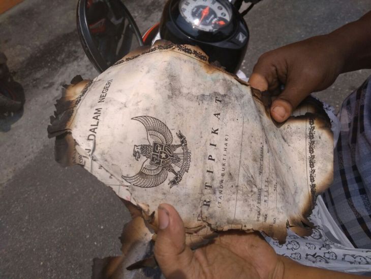 Damkar Berikan Kemudahan Administrasi pada Korban Kebakaran di Pekanbaru