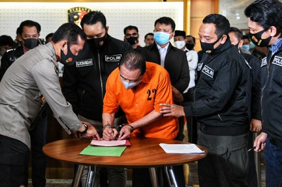 Djoko Tjandra Ditahan di Rutan Salemba Cabang Mabes Polri