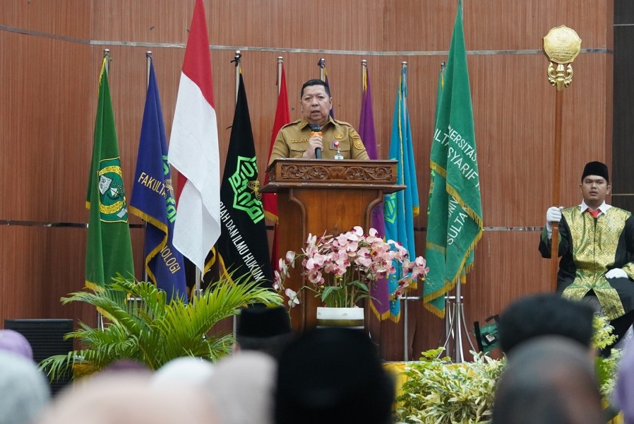 Tiga Guru Besar UIN Suska Dikukuhkan, Pemprov Riau Harap Sumbangsih Pemikiran Untuk Daerah