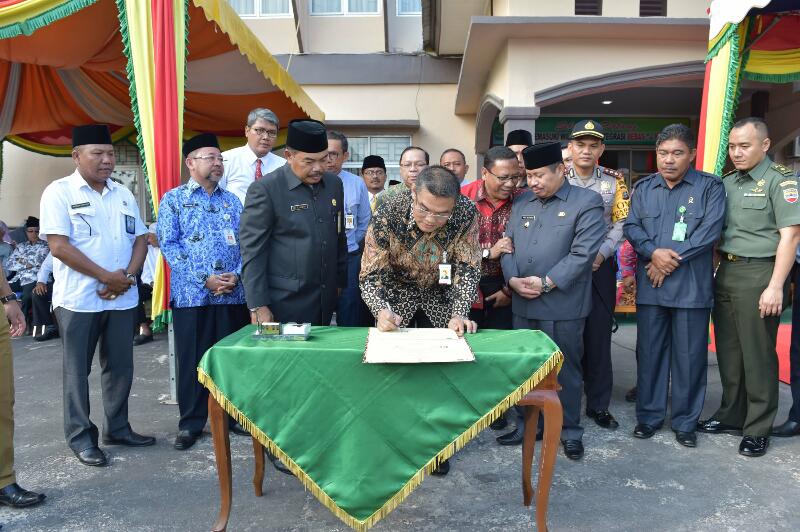 Kemenag Bengkalis Bersinergi dengan Bank Riau Kepri Syariah dalam Bidang Layanan Perbankan