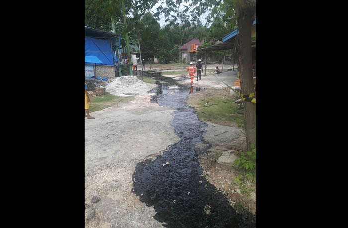 Ini Penjelasan Humas Chevron Terkait Kobocoran Pipa Minyak di Simpang ABC Duri