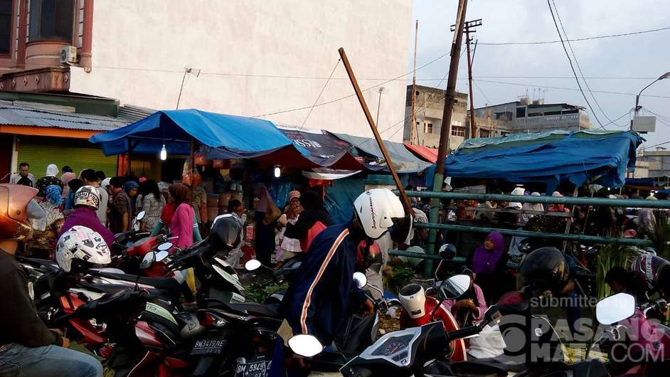 Pedagang pasar Cik Puan Kecewa Terhadap Pemko Pekanbaru