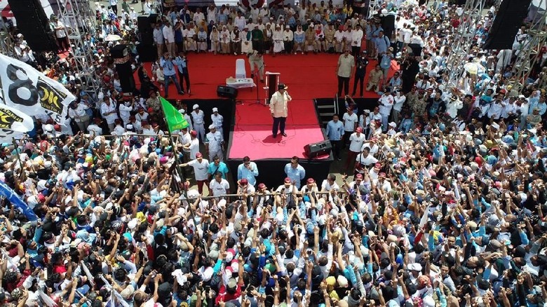 Kampanye di Purwokerto, Prabowo Sindir Ada Kaum Munafik, Elit Bunglon, Muka Penuh Tipu, Siapa?