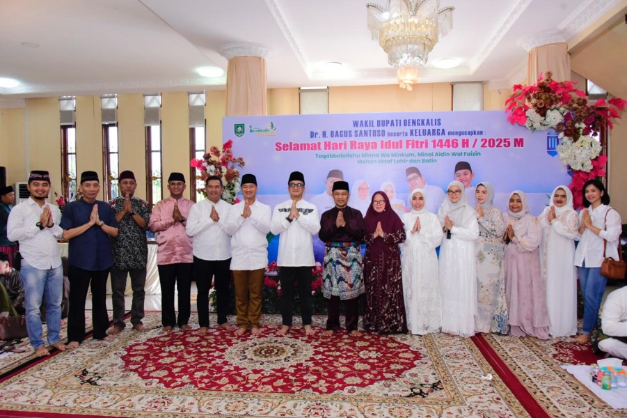 Lebaran di Negeri Junjungan Wabup Terima Tamu dari Komunitas Tionghoa, Khatolik dan Brunei