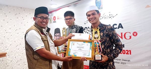 Pondok Pesantren KH Ahmad Dahlan Juara 1 Lomba Baca Kitab Kuning se-Kuantan Singingi