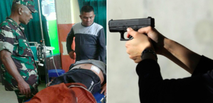 DORRR...Budi Santoso Ditembak, Cucu Disandera, Uang Rp40 Juta dan Emas 100 Gram Dibawa Kabur