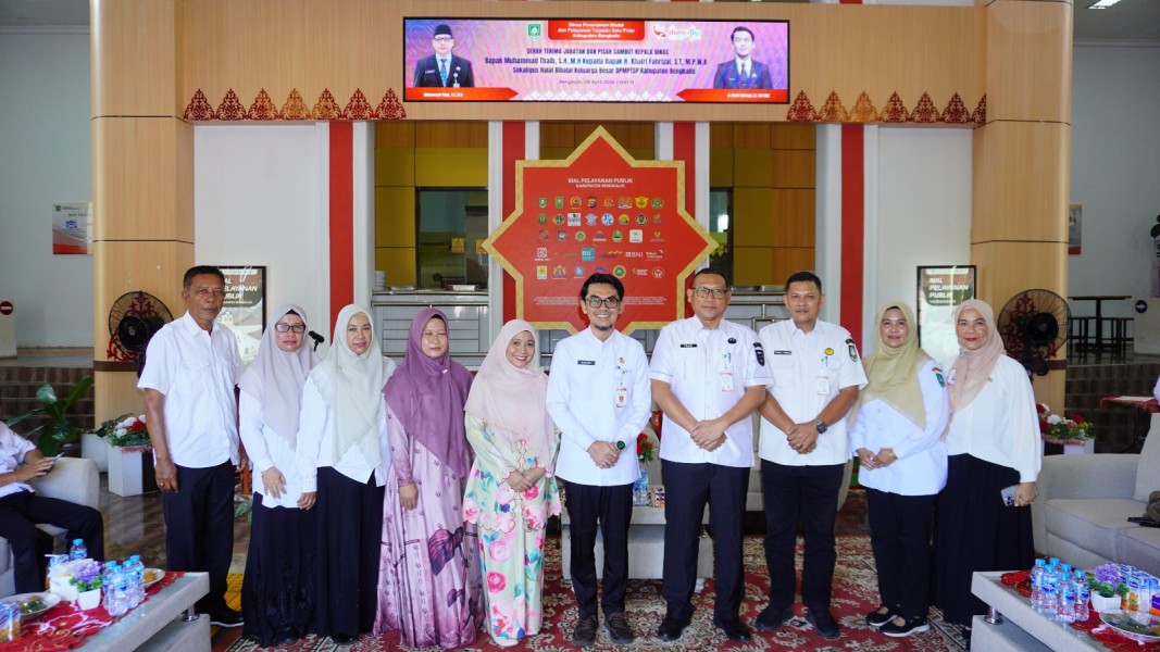 DPMPTSP Bengkalis Gelar Sertijab dan Halal Bihalal di Gedung MPP