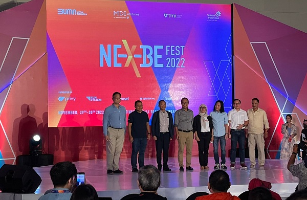 Telkomsel Mitra Inovasi Tunjukkan Eksistensi di Perhelatan NEX-BE Fest 2022