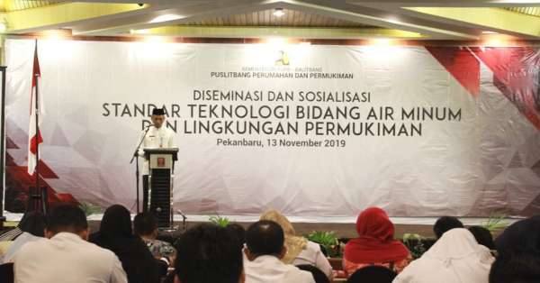 Wawako Pekanbaru Apresiasi Terobosan Kemen PUPR Ubah Air Gambut Jadi Air Baku