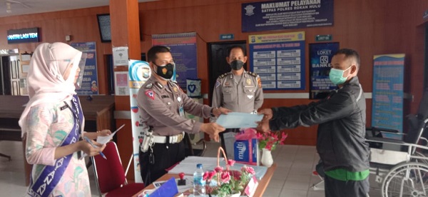 Satlantas Polres Rohul Sediakan Layanan Pembuatan SIM Keliling