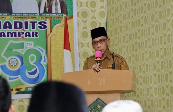 MKQ Tingkat Kabupaten Kampar, Azwan ; Bangkitkan Generasi Pembaca Kitab Kuning