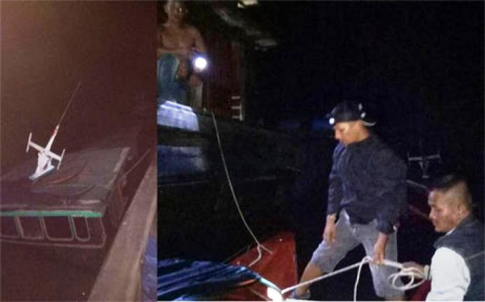 Bawa 27 Butir Kelapa, KM Sinar Berkah Karam di Perairan Kuala Igal Usai Diterjang Gelombang