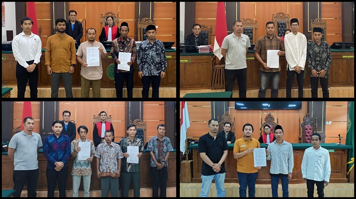 Sepanjang September PN Teluk Kuantan Berhasi Mendamaikan 8 Perkara Pidana Berbeda