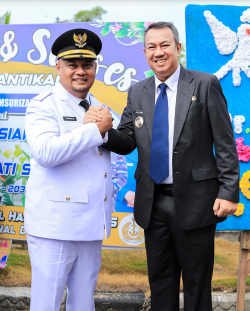 Wakil Bupati Kepulauan Meranti Hadiri Pelantikan Bupati Siak Periode 2025–2030