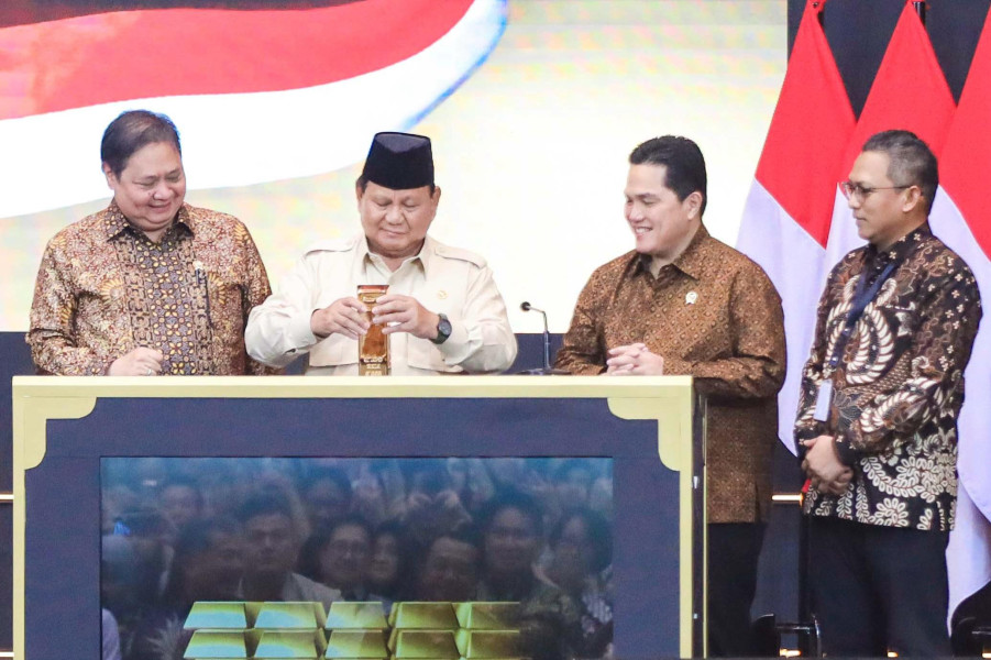 Sehari Setelah Presiden Resmikan Bank Emas, Deposito Emas Pegadaian Tembus Hampir Setengah Ton