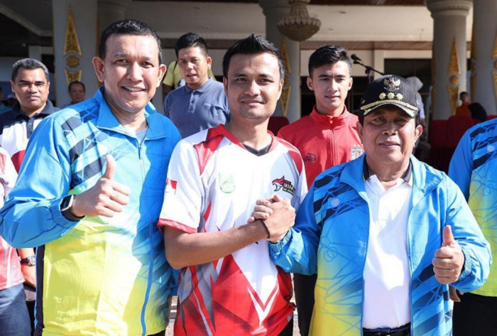 Bupati Rohul Lepas Atlet E-Sport Ikuti Seleksi  Tingkat Provinsi Riau