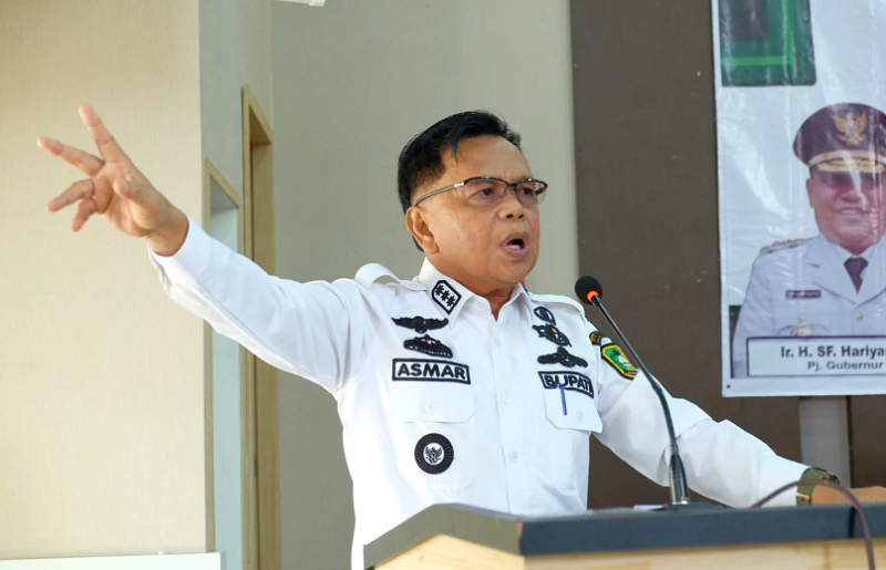 303 PPS Diambil Sumpah, Ini Pesan Plt. Bupati Meranti