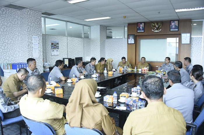 Wabup Bagus Santoso Terima Audiensi Kakanwil Kemenkumham Riau, Bahas Sejumlah Produk Hukum dan HAM