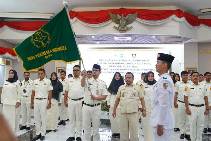 pesan Wagubri Untuk Pengurus Purna Paskibraka Riau