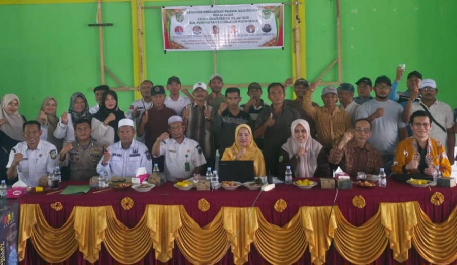 PkM Dosen UIR Berikan Penyuluhan Prinsip Halal dan Transaksional Muamalah pada Masyarakat Desa Kepenuhan Raya Rokan Hulu