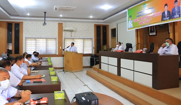 Penyelarasan dan Sinkronisasi Program Pembangunan, Bappeda Rohul Gelar FPD Tahun 2021